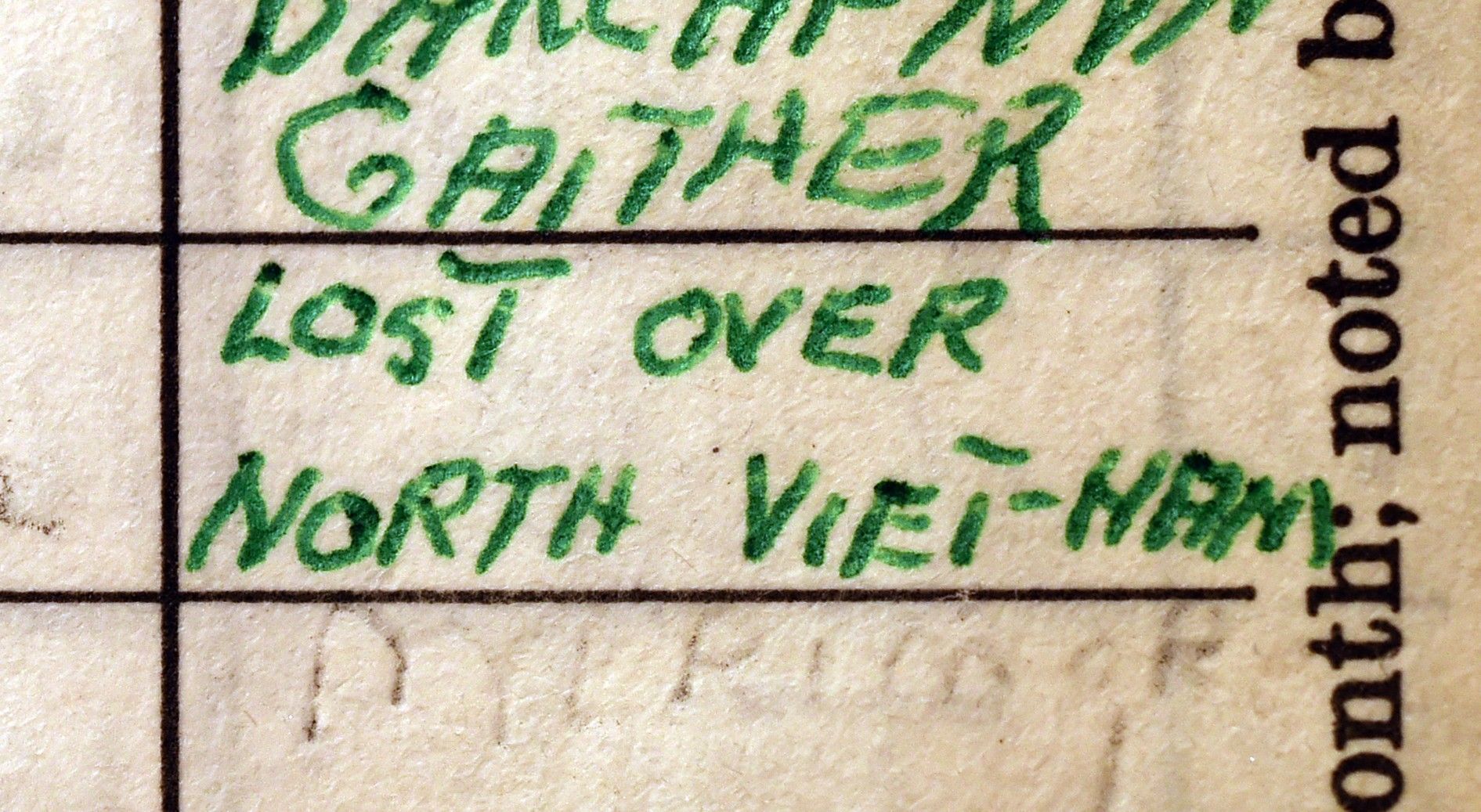 Rod Knutson logbook